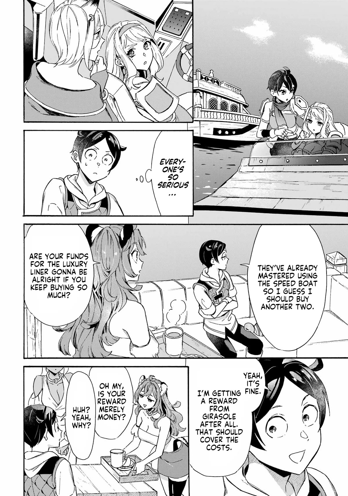 Mezase Gouka Kyakusen!! Chapter 31 page 6 - Chapter 31: Speed Boat and Training