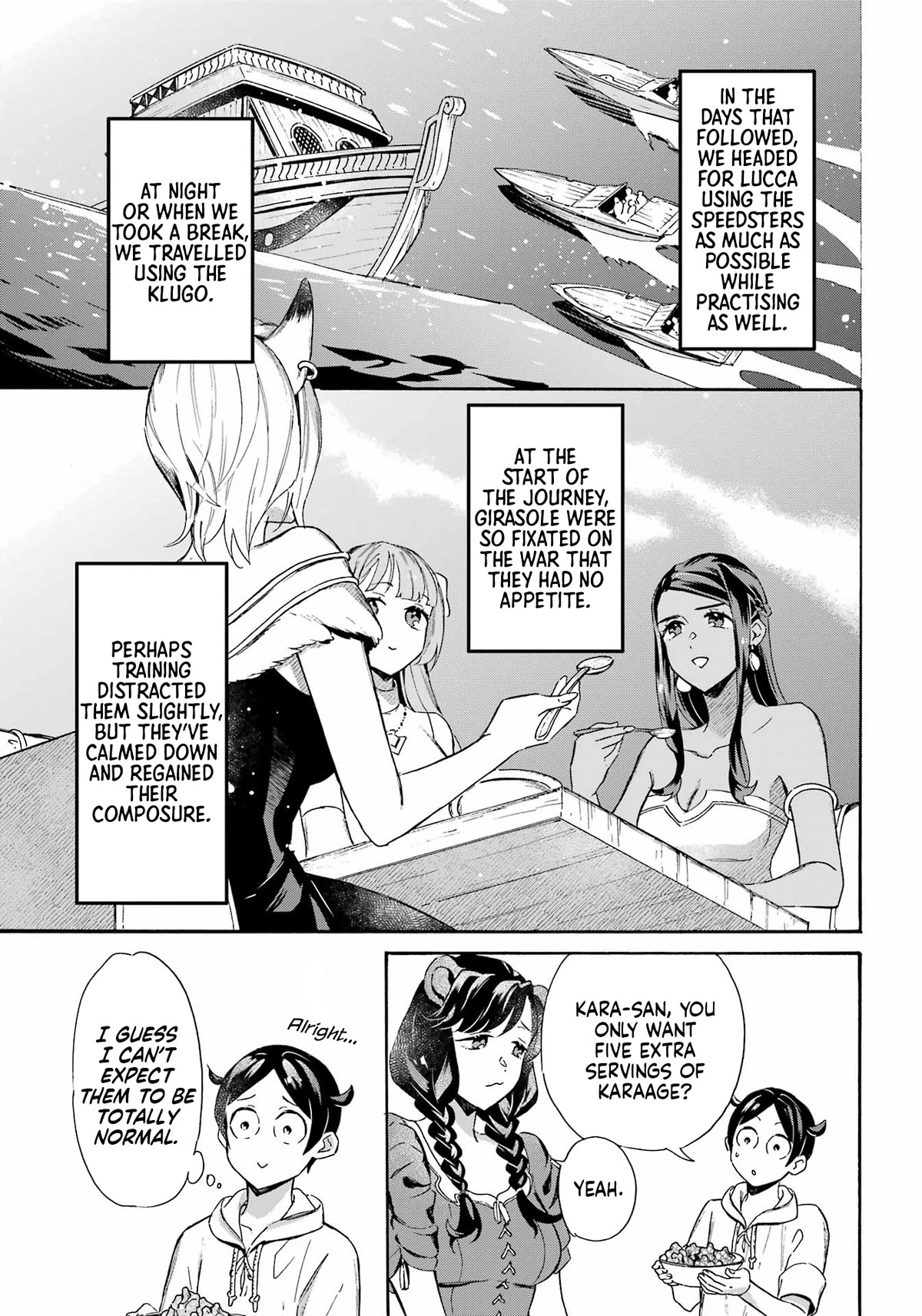 Mezase Gouka Kyakusen!! Chapter 31 page 9 - Chapter 31: Speed Boat and Training