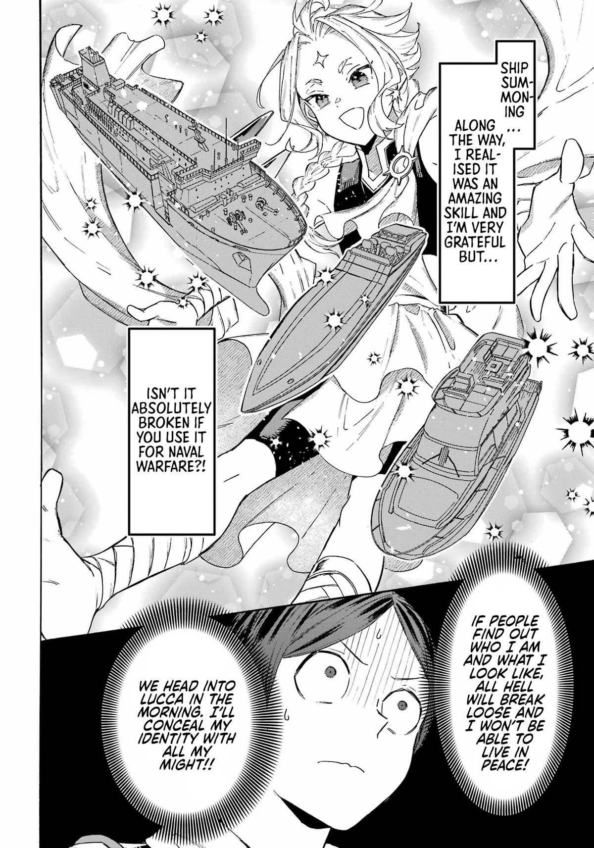 Mezase Gouka Kyakusen!! Chapter 33 page 13 - Chapter 33: Lucca's Situation and The Marquis' Request