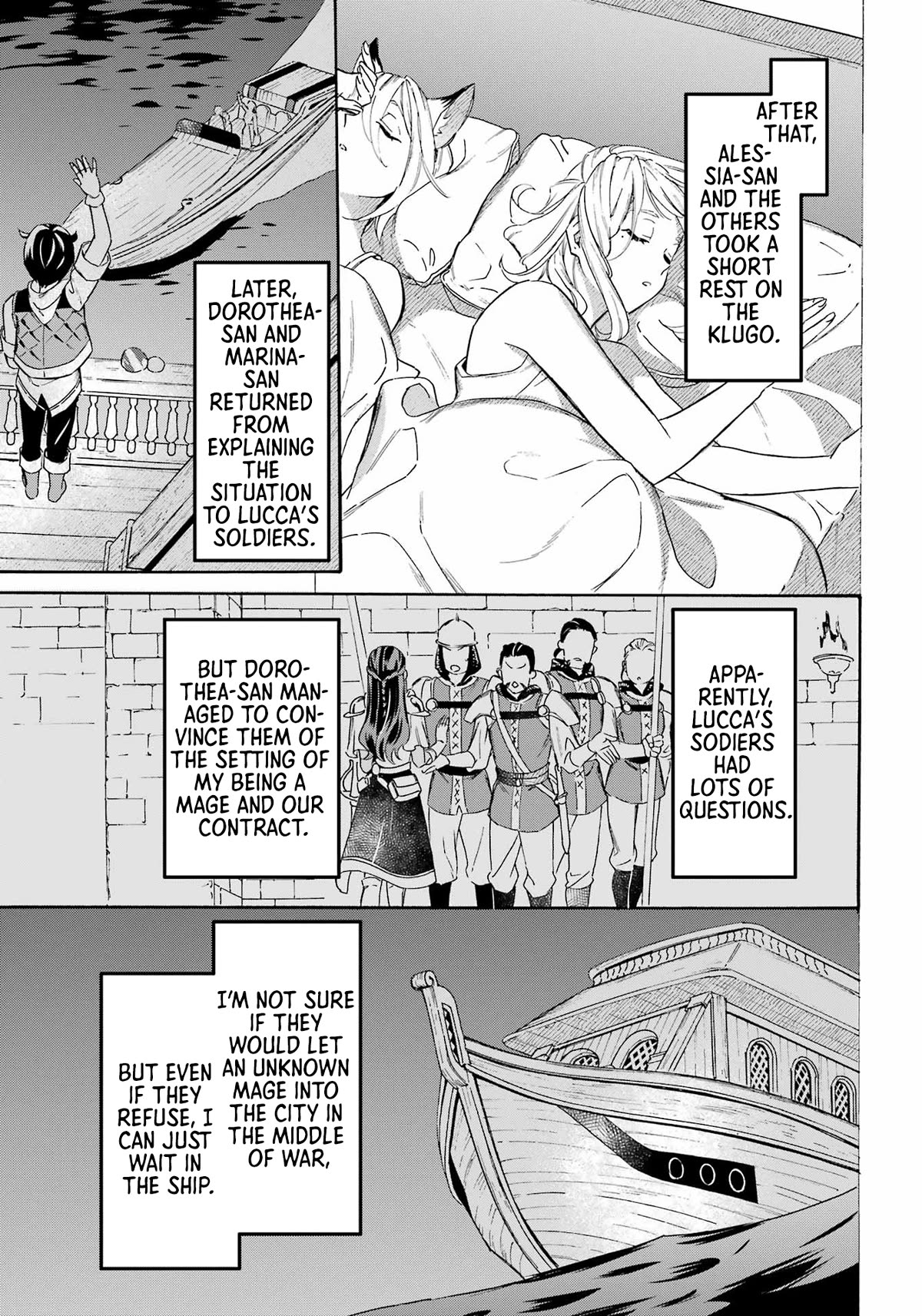 Mezase Gouka Kyakusen!! Chapter 33 page 14 - Chapter 33: Lucca's Situation and The Marquis' Request