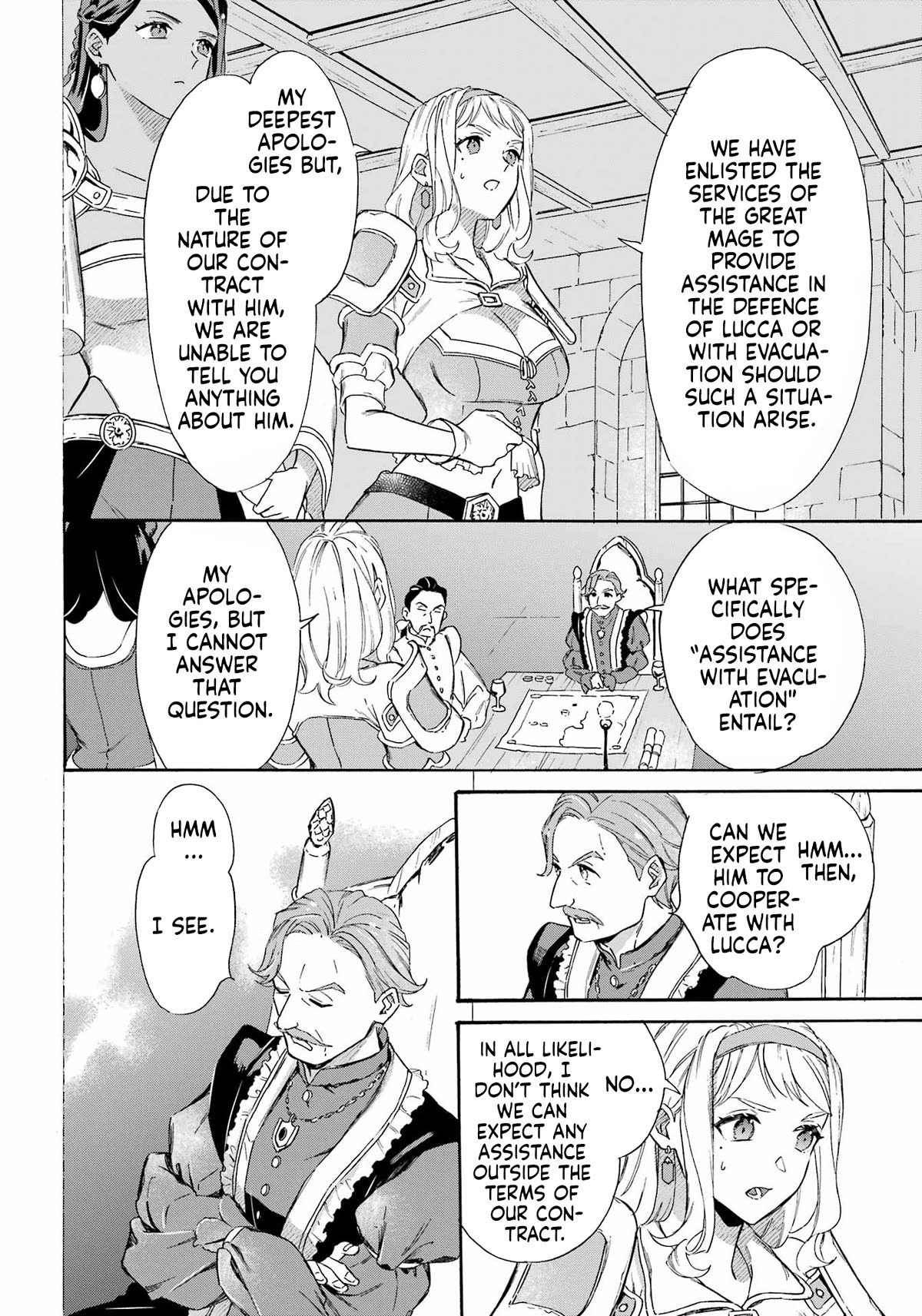 Mezase Gouka Kyakusen!! Chapter 33 page 23 - Chapter 33: Lucca's Situation and The Marquis' Request