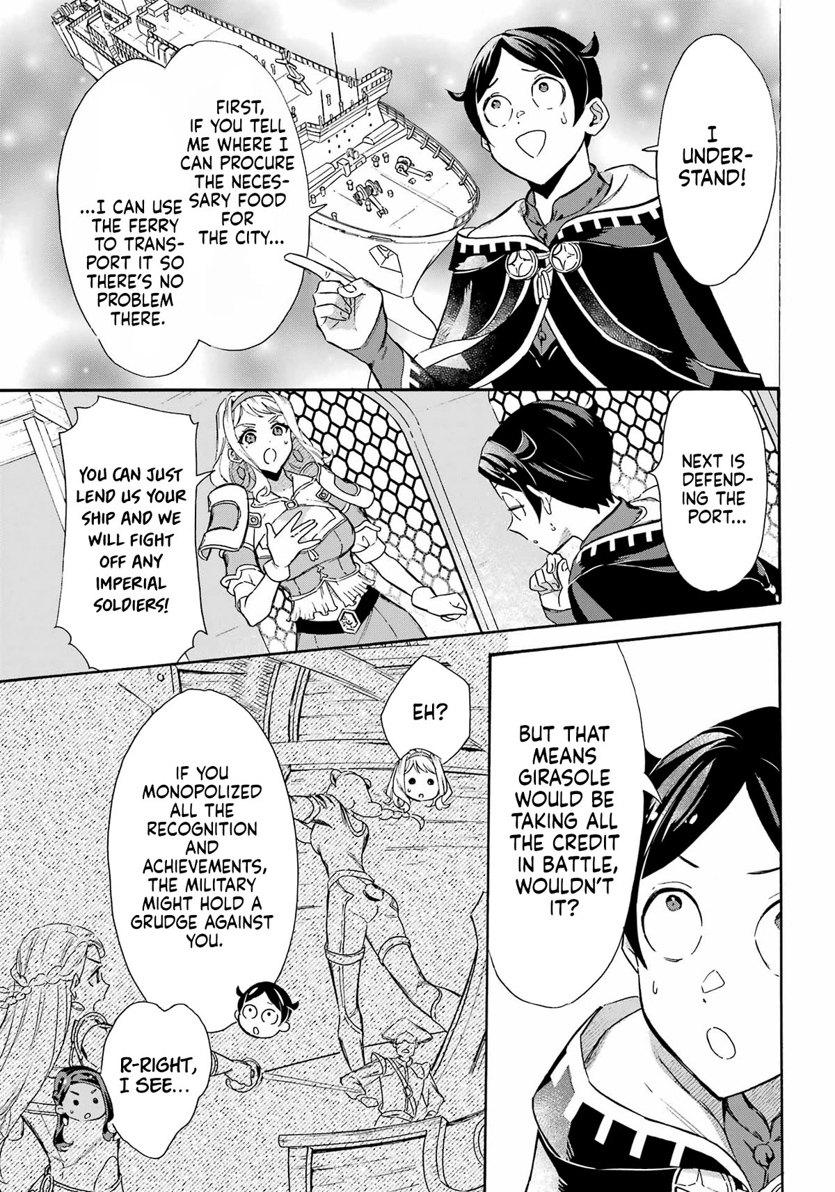 Mezase Gouka Kyakusen!! Chapter 34 page 6 - Chapter 34: An Underhanded Plan and Negotiations