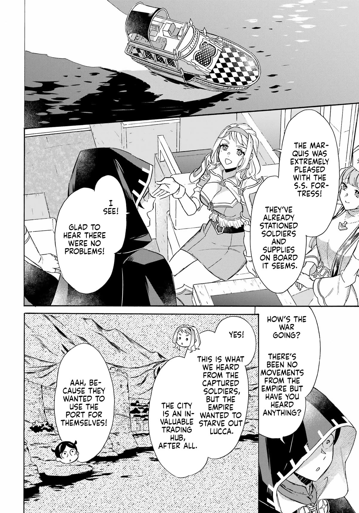 Mezase Gouka Kyakusen!! Chapter 35 page 11 - Chapter 35: Parking the S.S.Fortress and Departure