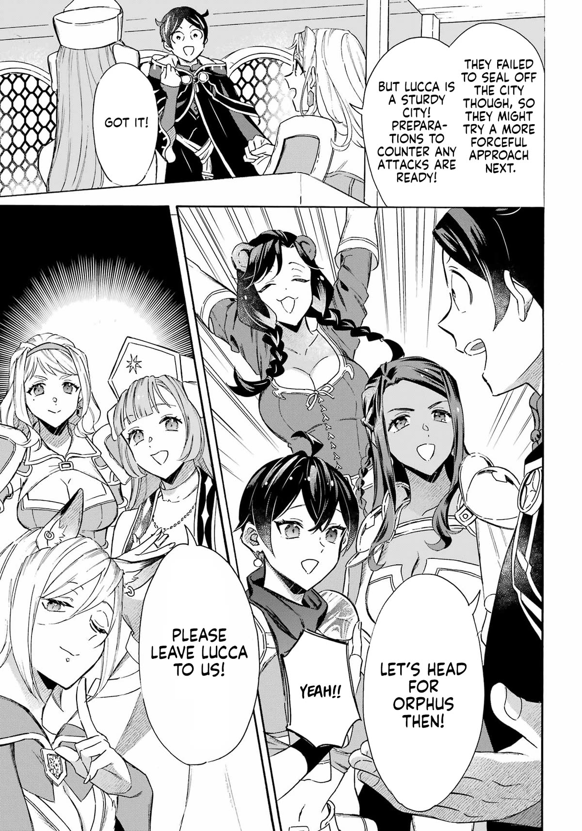 Mezase Gouka Kyakusen!! Chapter 35 page 12 - Chapter 35: Parking the S.S.Fortress and Departure