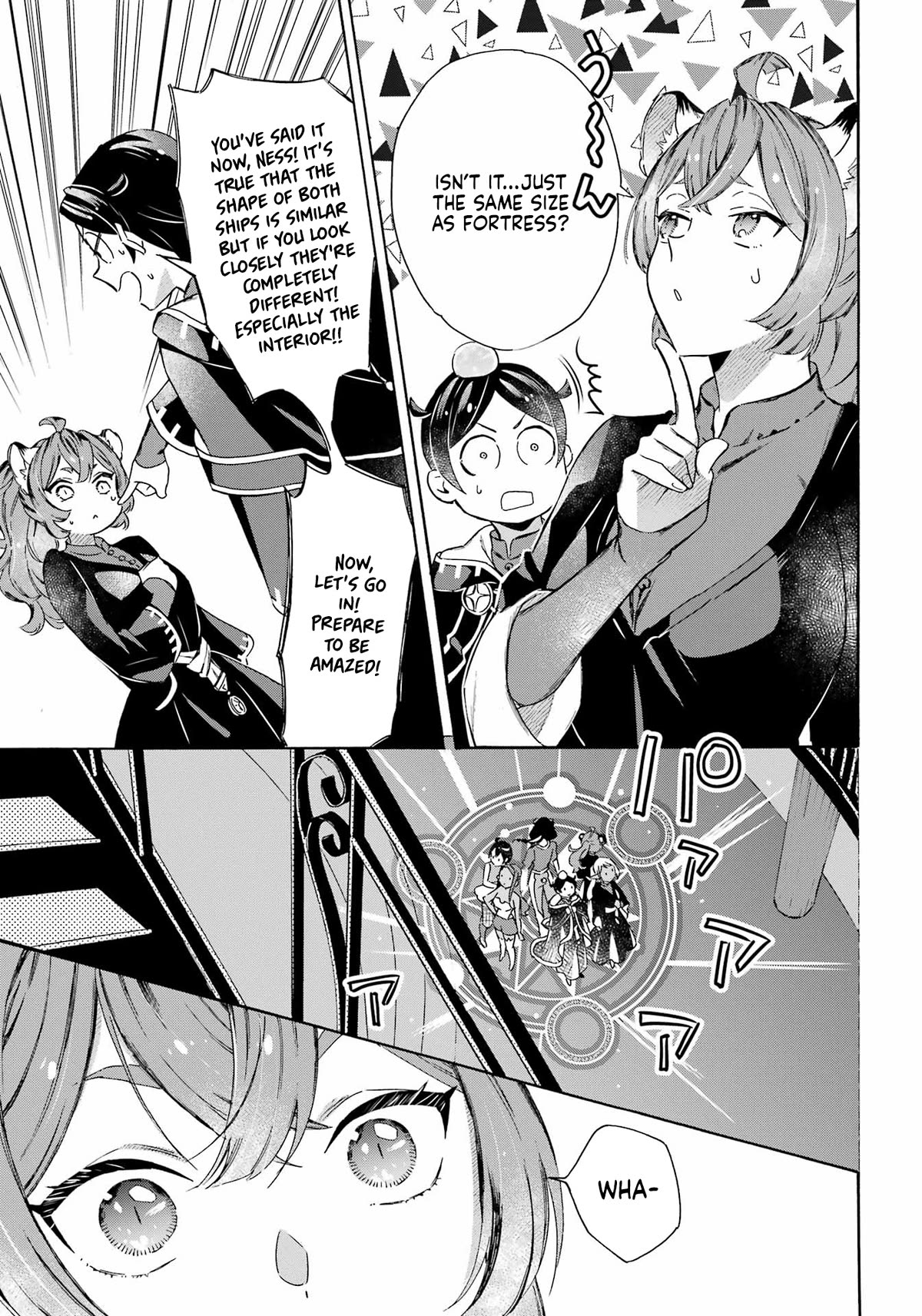 Mezase Gouka Kyakusen!! Chapter 35 page 17 - Chapter 35: Parking the S.S.Fortress and Departure