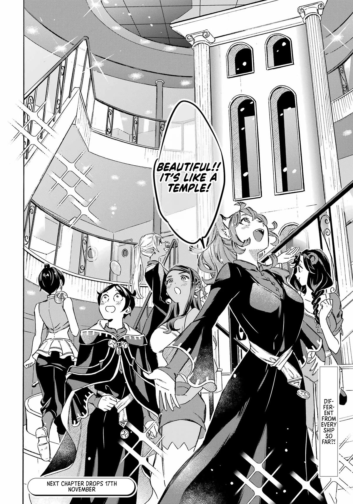 Mezase Gouka Kyakusen!! Chapter 35 page 18 - Chapter 35: Parking the S.S.Fortress and Departure