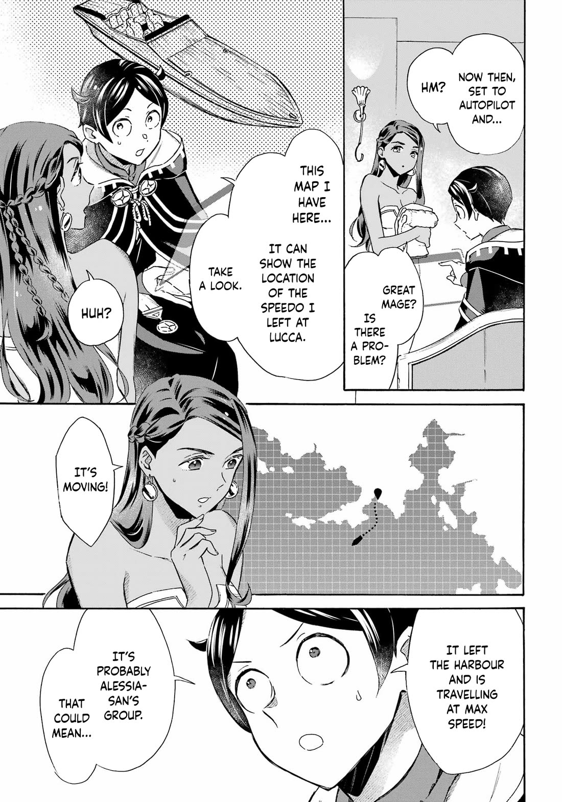 Mezase Gouka Kyakusen!! Chapter 37 page 19 - Chapter 37: Negotiations and Dealing with Stowaways