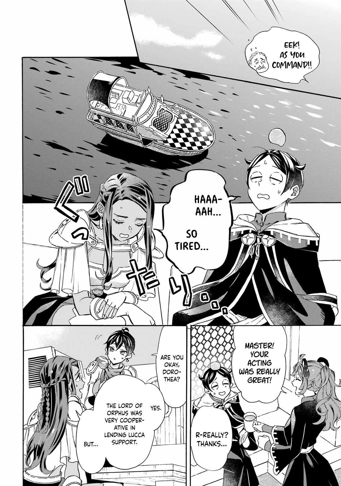 Mezase Gouka Kyakusen!! Chapter 37 page 8 - Chapter 37: Negotiations and Dealing with Stowaways