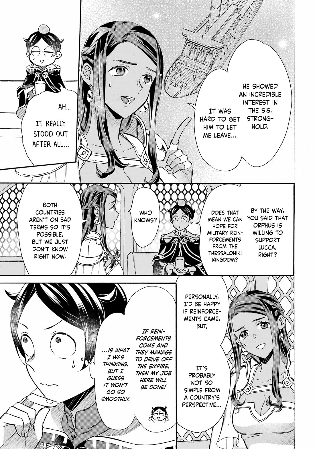 Mezase Gouka Kyakusen!! Chapter 37 page 9 - Chapter 37: Negotiations and Dealing with Stowaways