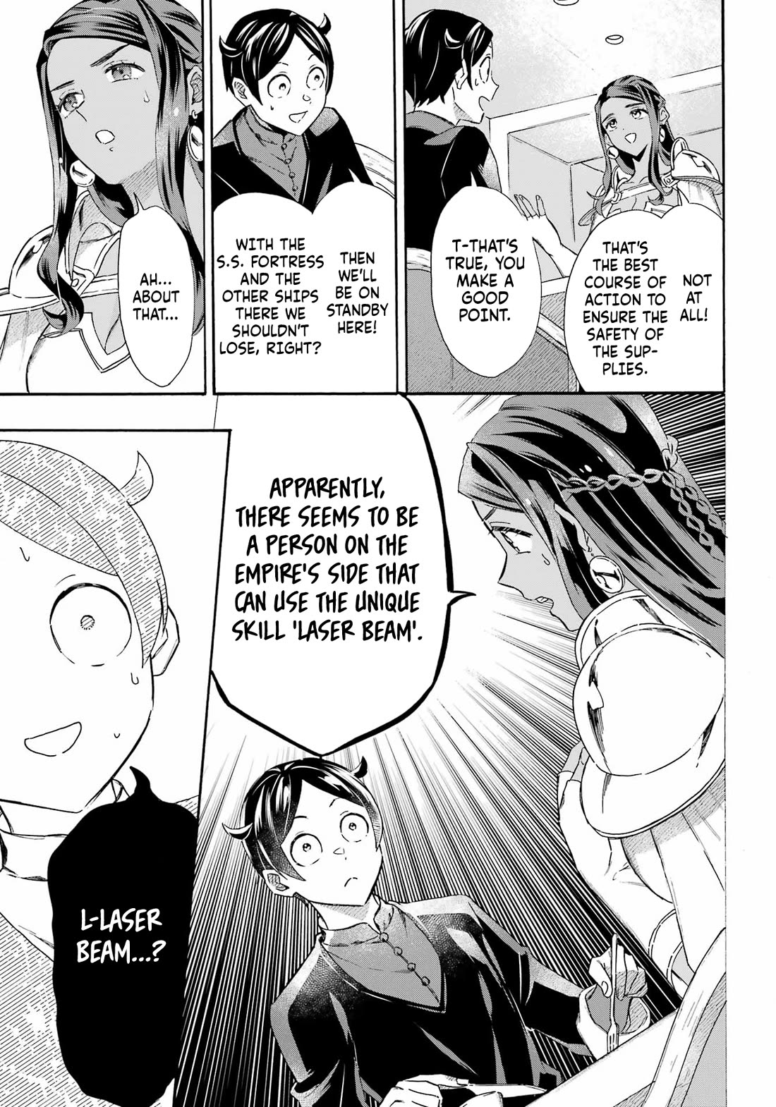 Mezase Gouka Kyakusen!! Chapter 39 page 12 - Chapter 39: The mysterious ray of light fired by the enemy…