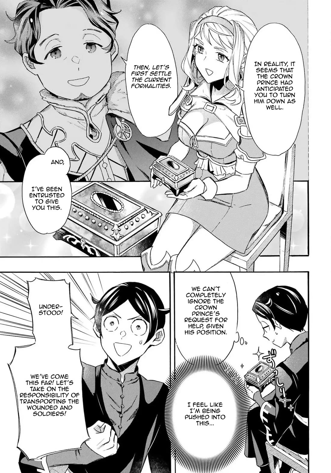 Mezase Gouka Kyakusen!! Chapter 45 page 13 - Chapter 45: Soldier Transport and The Request have been Completed