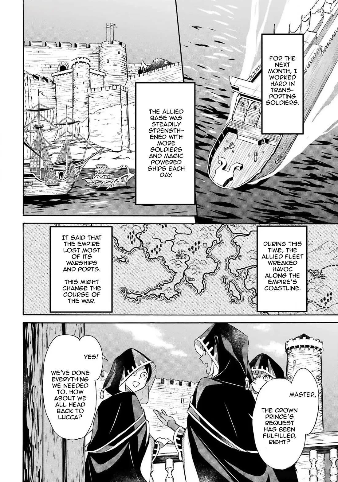 Mezase Gouka Kyakusen!! Chapter 45 page 14 - Chapter 45: Soldier Transport and The Request have been Completed