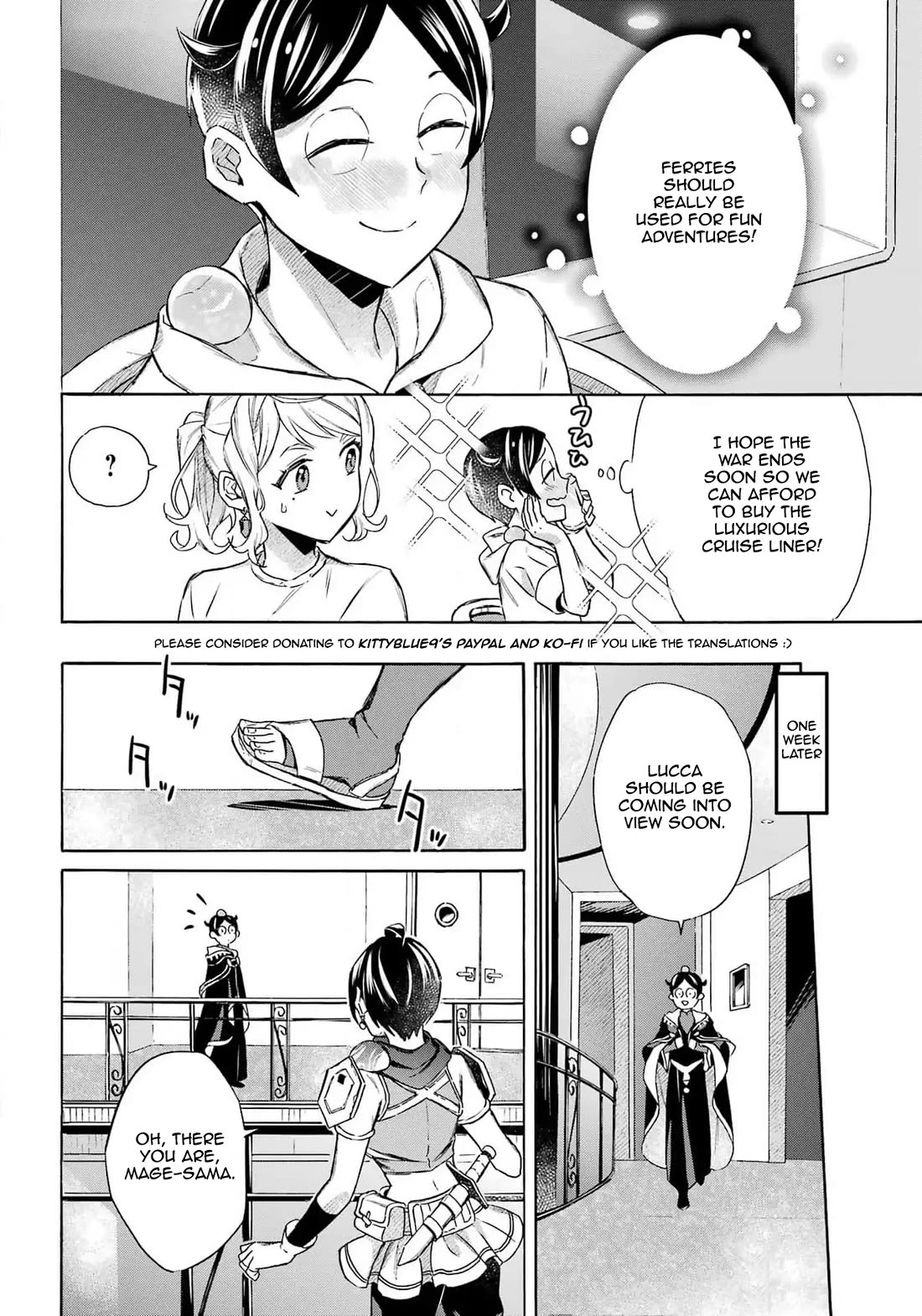 Mezase Gouka Kyakusen!! Chapter 45 page 16 - Chapter 45: Soldier Transport and The Request have been Completed