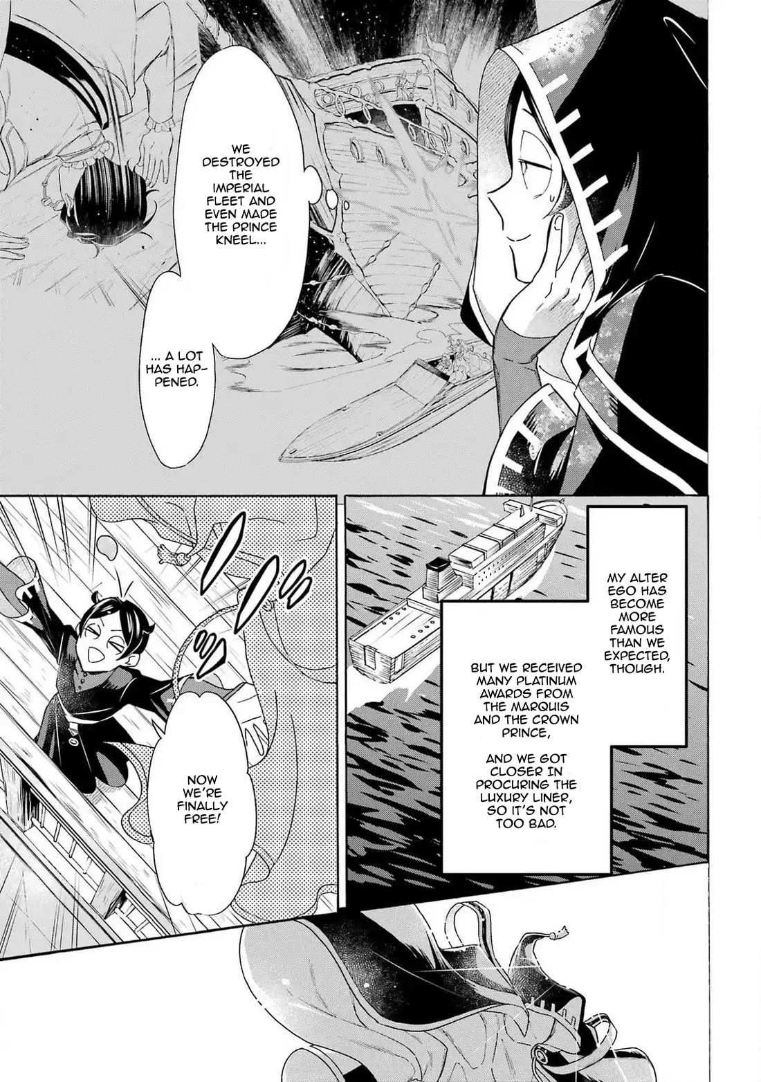 Mezase Gouka Kyakusen!! Chapter 46 page 11 - Chapter 46: Departure from Lucca and an Unexpected Surprise Celebration