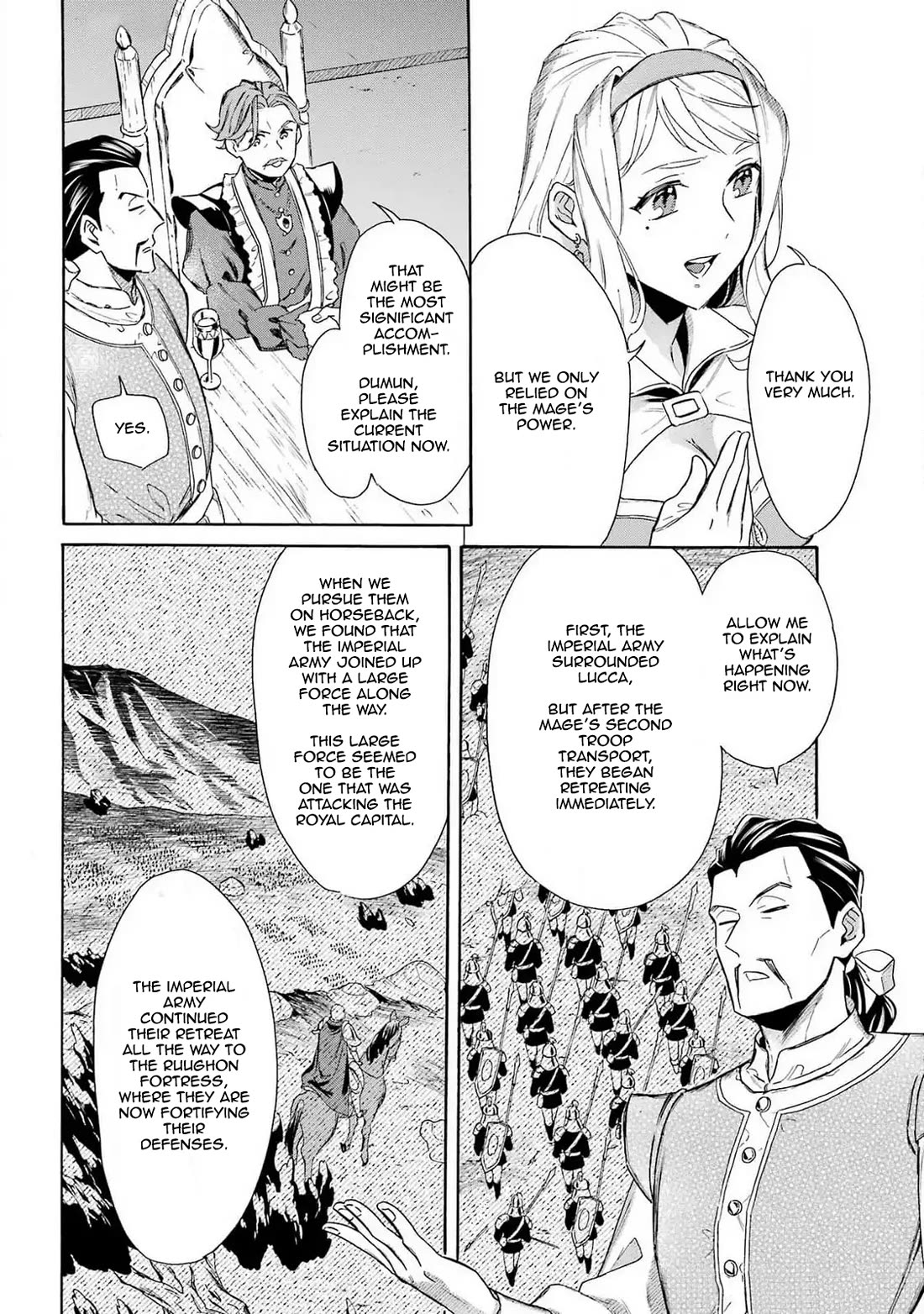 Mezase Gouka Kyakusen!! Chapter 46 page 4 - Chapter 46: Departure from Lucca and an Unexpected Surprise Celebration