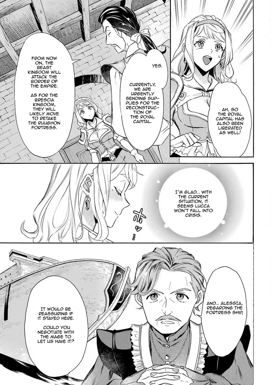 Mezase Gouka Kyakusen!! Chapter 46 page 5 - Chapter 46: Departure from Lucca and an Unexpected Surprise Celebration