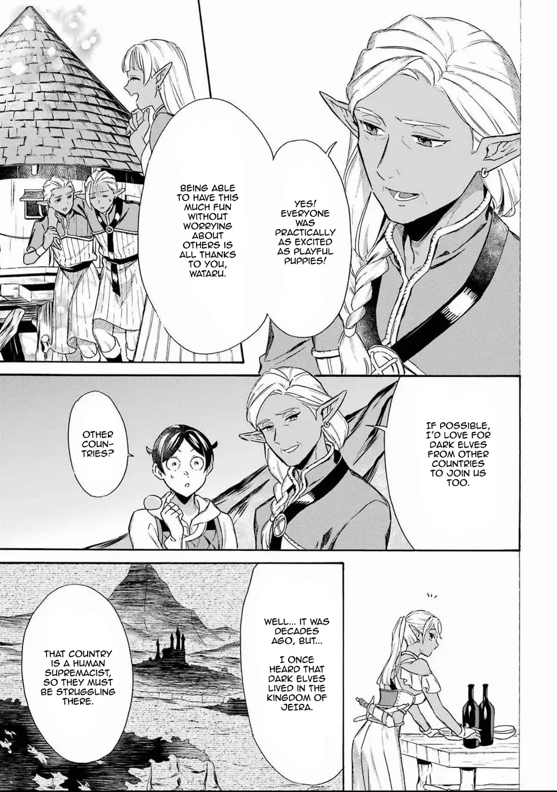 Mezase Gouka Kyakusen!! Chapter 48 page 3 - Chapter 48: One Month with The Dark Elves on The Island and The Return to The Southern City