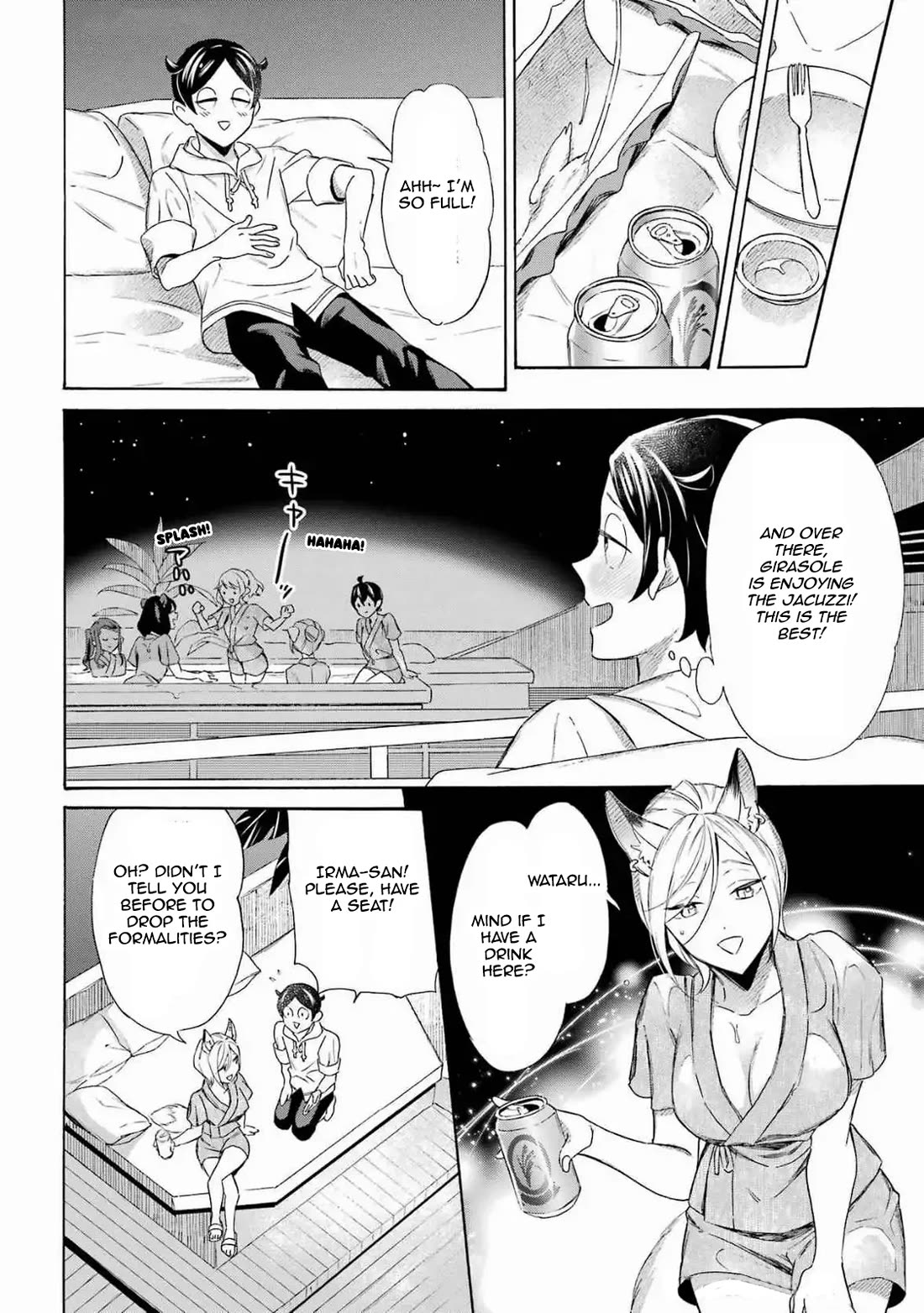 Mezase Gouka Kyakusen!! Chapter 51 page 12 - Chapter 51: The Big Crab and the Mysterious VIP Guest