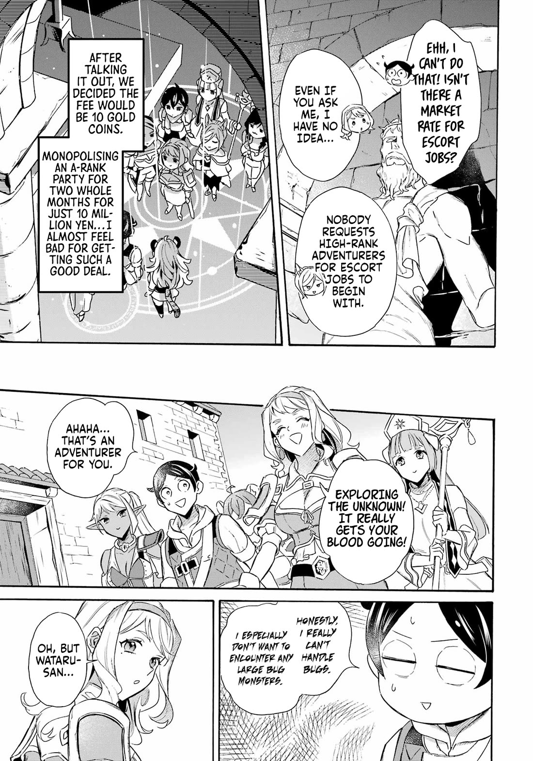 Mezase Gouka Kyakusen!! Chapter 52 page 12 - Chapter 52: Deciding the Destination and Hiring Girasole on the Cheap