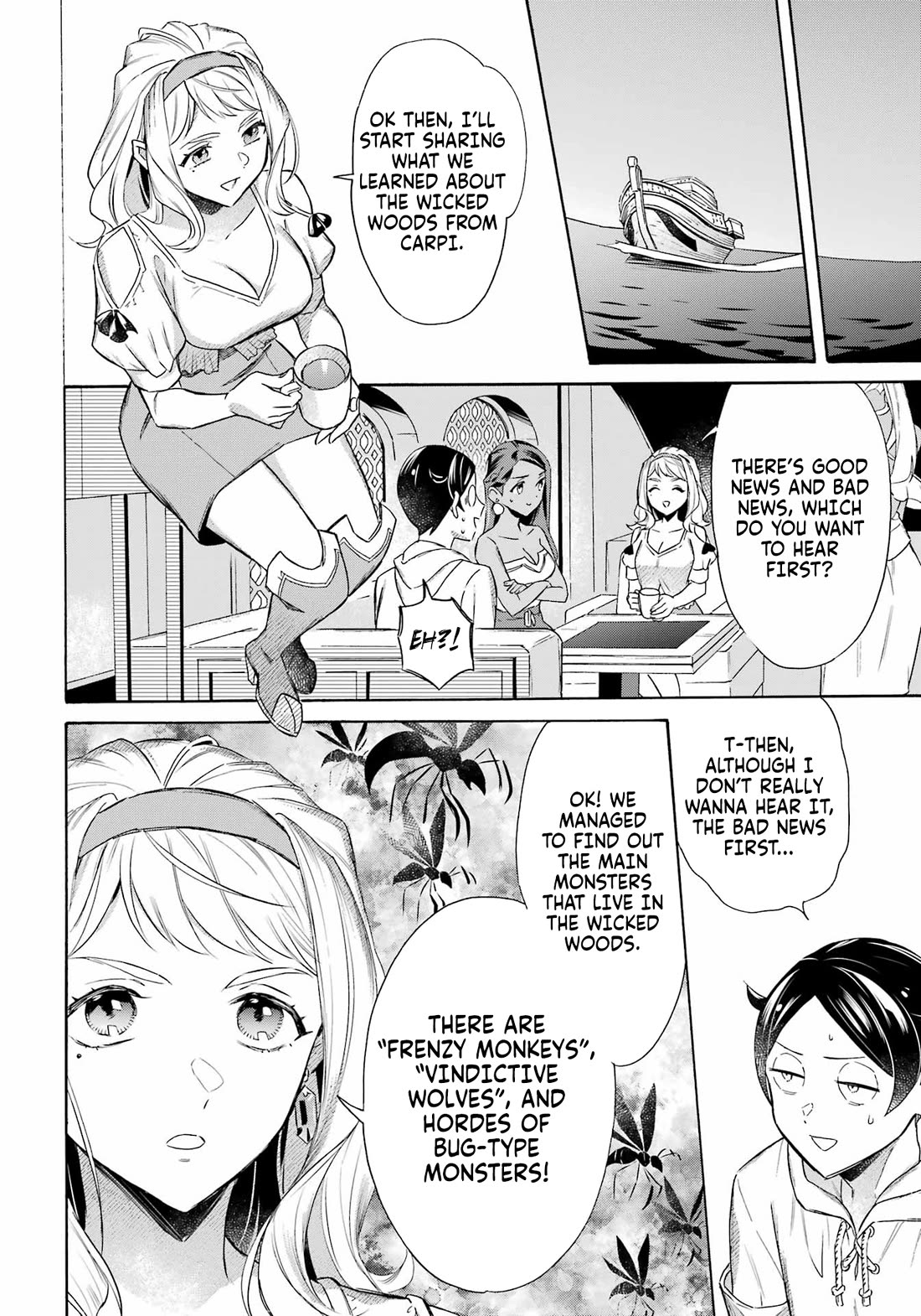 Mezase Gouka Kyakusen!! Chapter 53 page 19 - Chapter 53: Spot Check and Information on the Wicked Woods