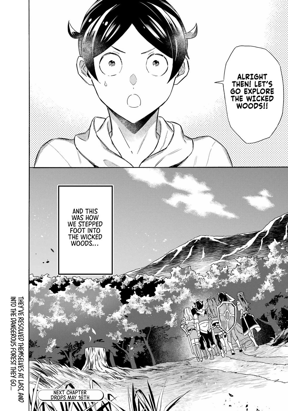 Mezase Gouka Kyakusen!! Chapter 53 page 22 - Chapter 53: Spot Check and Information on the Wicked Woods