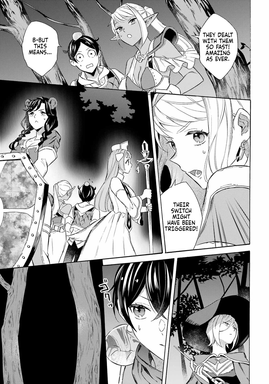 Mezase Gouka Kyakusen!! Chapter 54 page 10 - Chapter 54: The Wicked Woods and Triggering the Switch