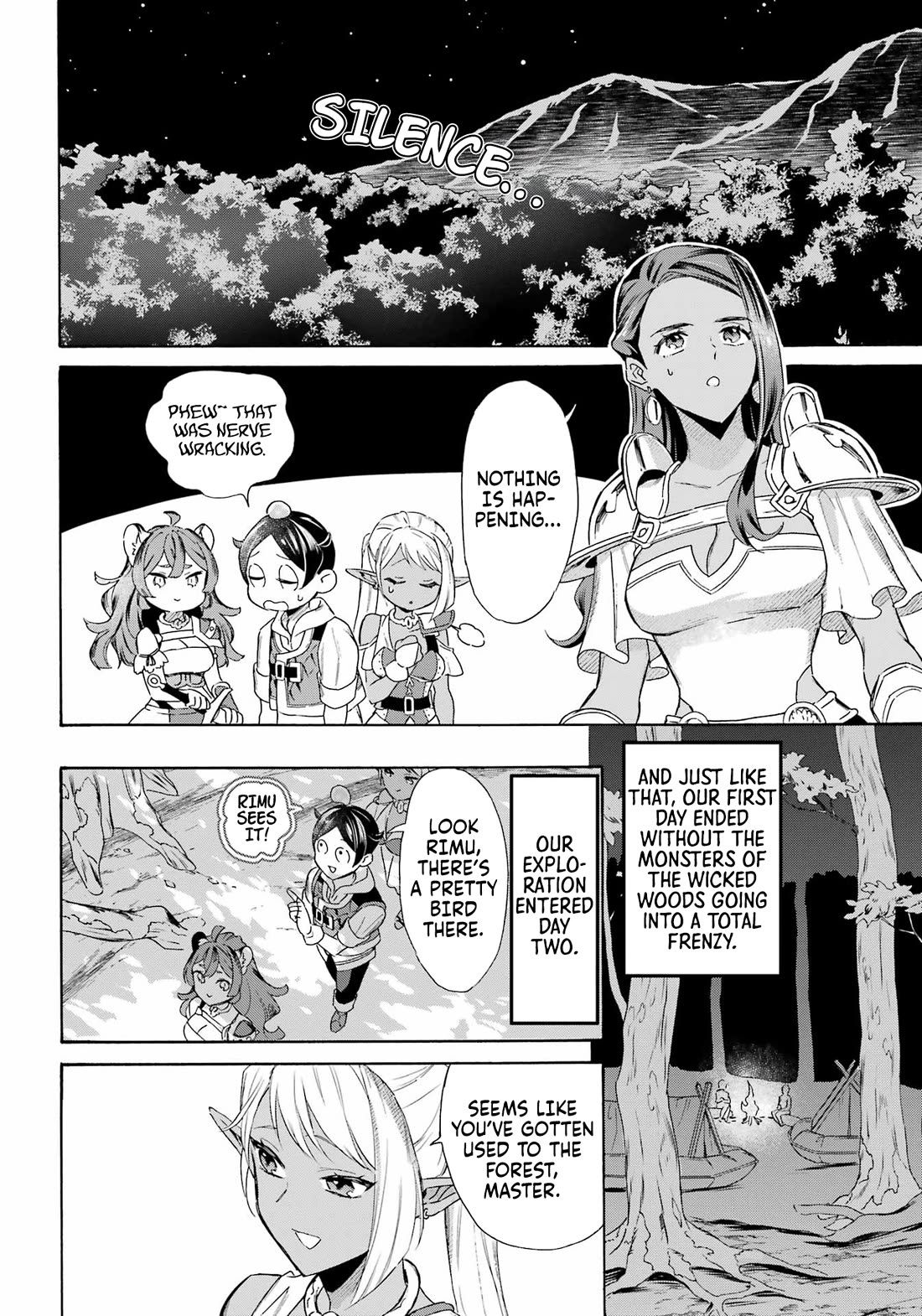 Mezase Gouka Kyakusen!! Chapter 54 page 11 - Chapter 54: The Wicked Woods and Triggering the Switch