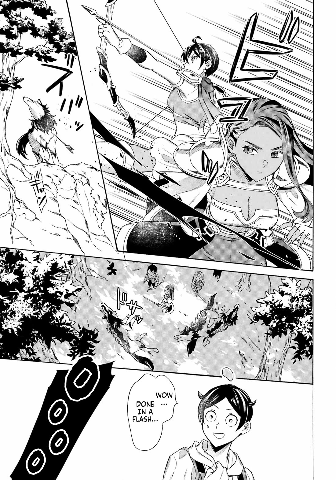 Mezase Gouka Kyakusen!! Chapter 54 page 14 - Chapter 54: The Wicked Woods and Triggering the Switch