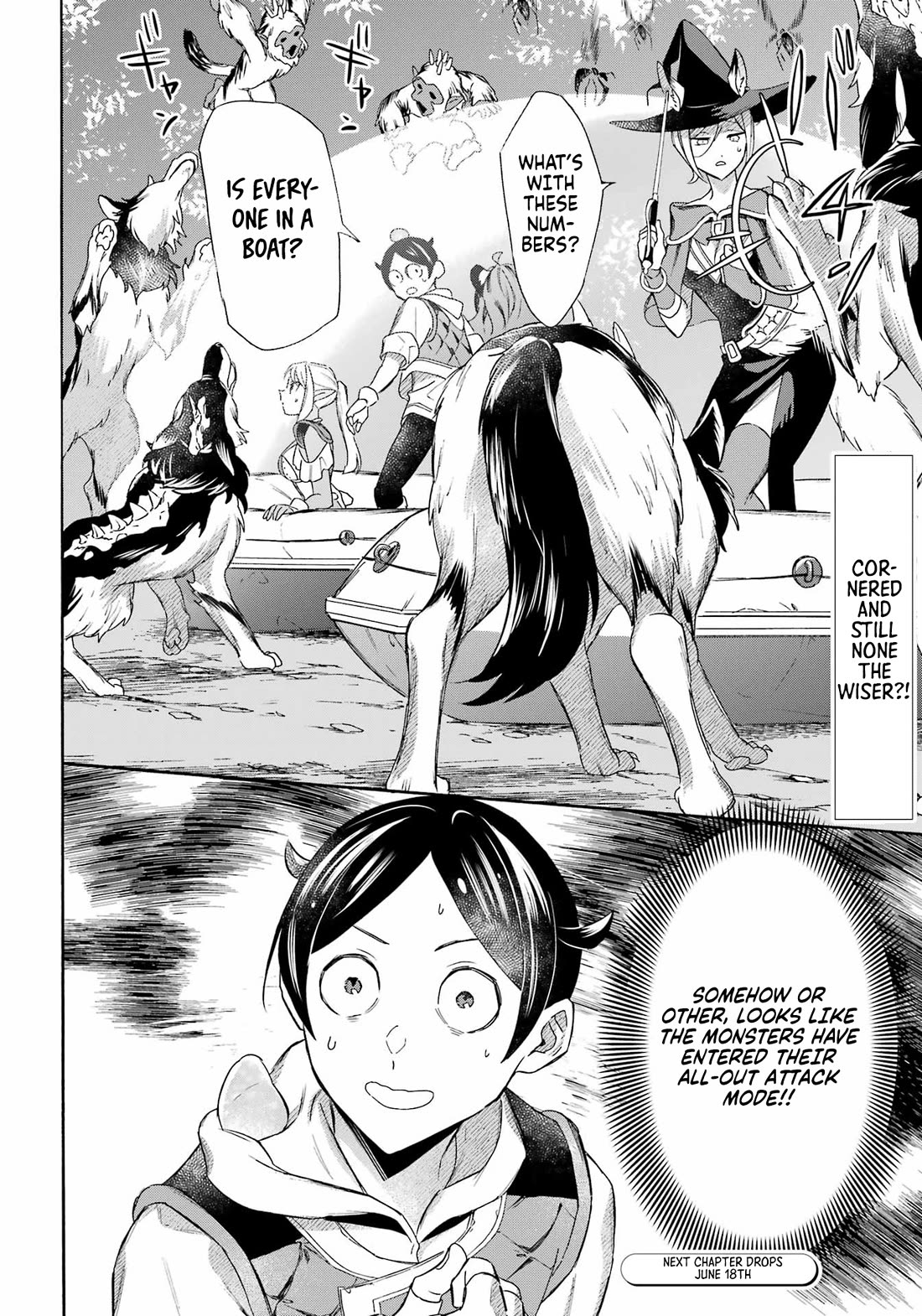 Mezase Gouka Kyakusen!! Chapter 54 page 19 - Chapter 54: The Wicked Woods and Triggering the Switch