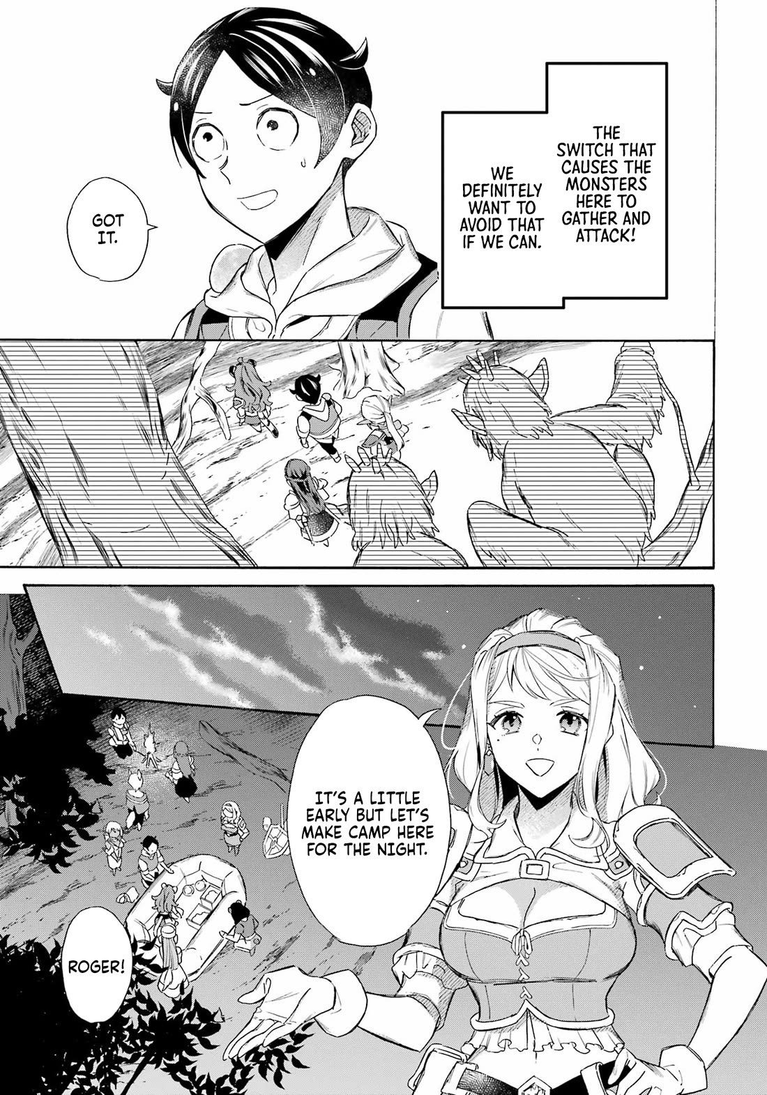 Mezase Gouka Kyakusen!! Chapter 54 page 6 - Chapter 54: The Wicked Woods and Triggering the Switch