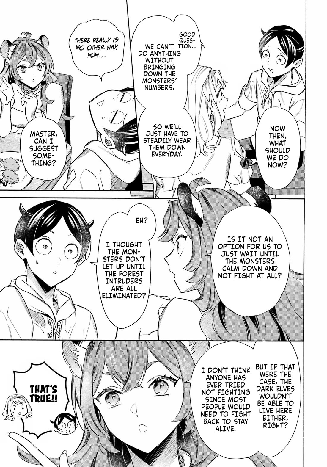 Mezase Gouka Kyakusen!! Chapter 55 page 12 - Chapter 55: Monster Horde and Resuming the Search