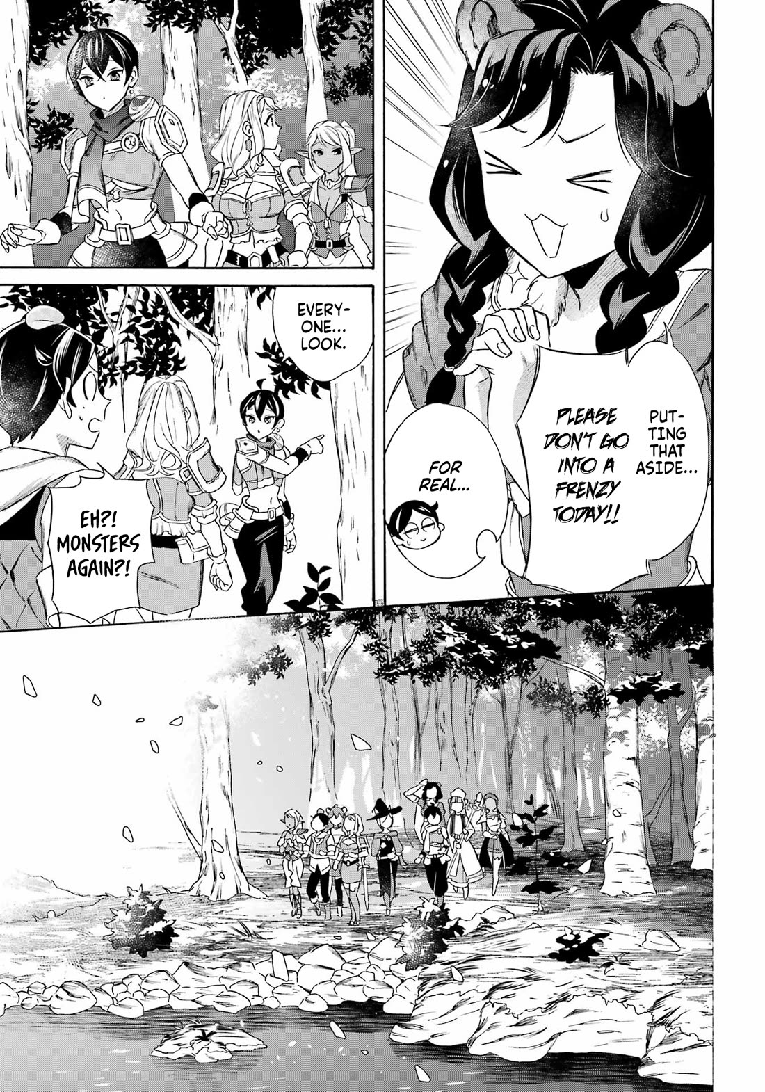 Mezase Gouka Kyakusen!! Chapter 55 page 18 - Chapter 55: Monster Horde and Resuming the Search