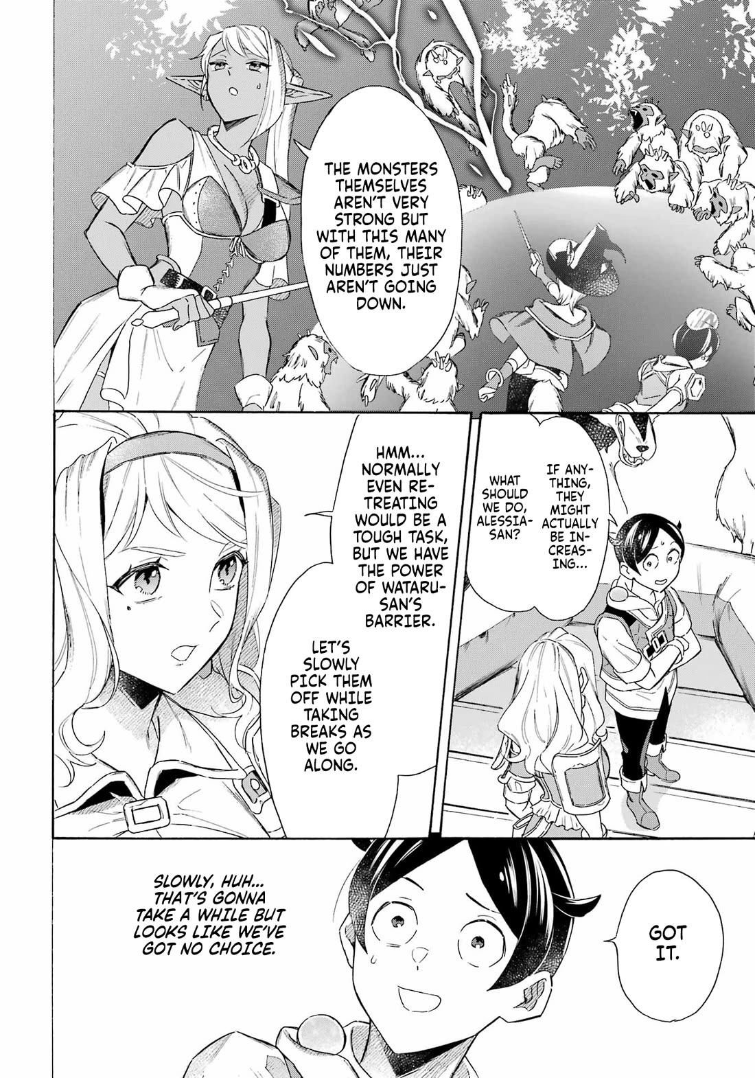 Mezase Gouka Kyakusen!! Chapter 55 page 5 - Chapter 55: Monster Horde and Resuming the Search