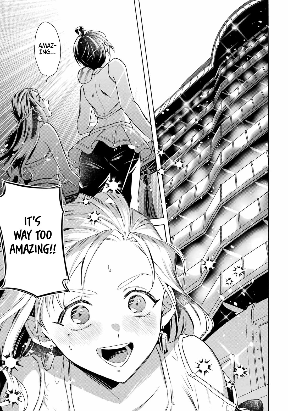 Mezase Gouka Kyakusen!! Chapter 61 page 17 - Chapter 61