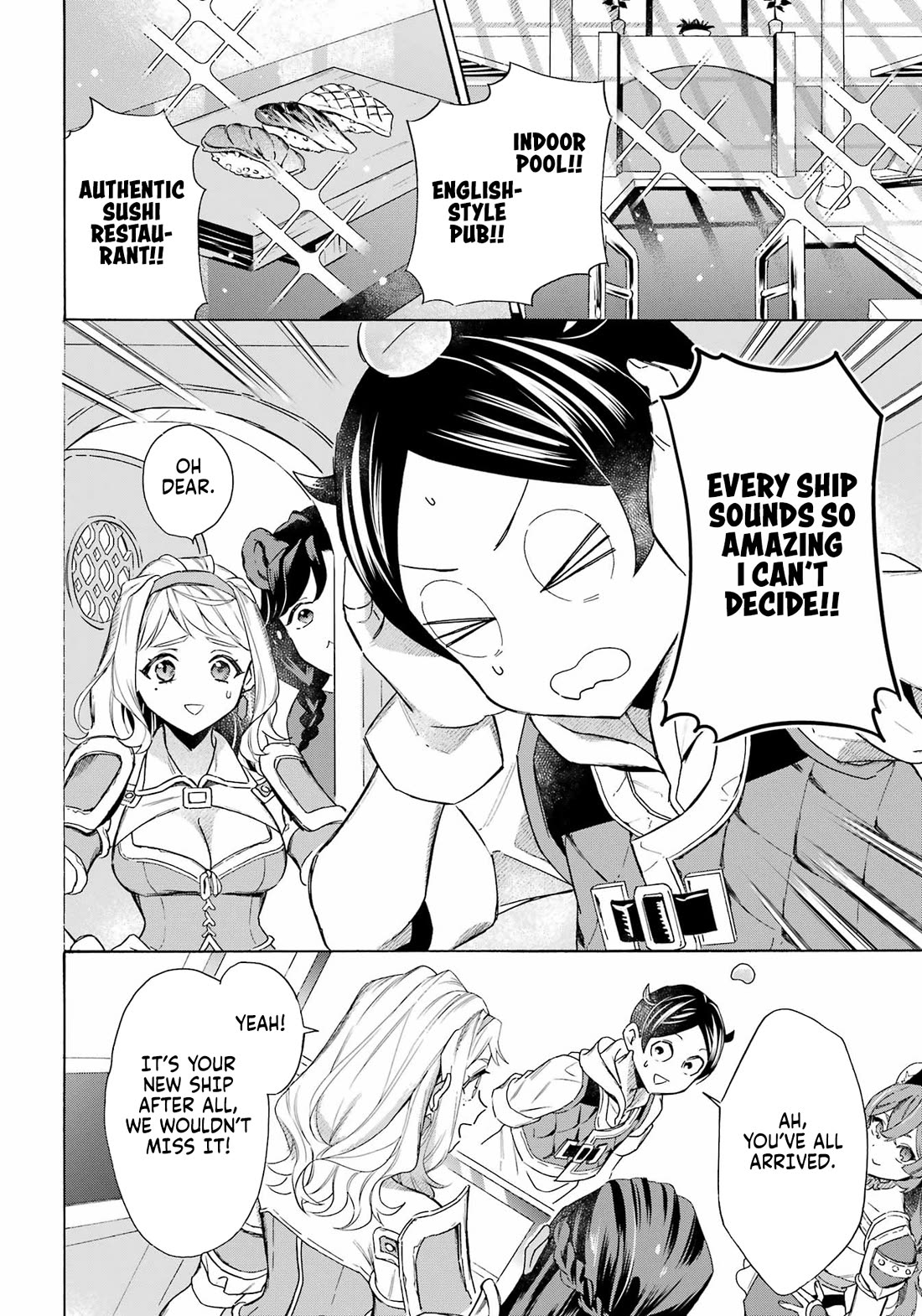 Mezase Gouka Kyakusen!! Chapter 61 page 5 - Chapter 61