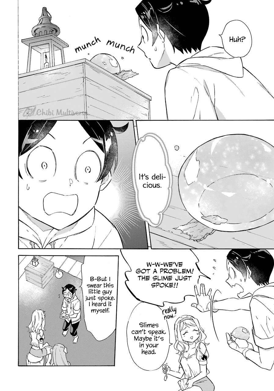Mezase Gouka Kyakusen!! Chapter 9 page 10 - Chapter 9: Holy Slime, and the Slave Trade