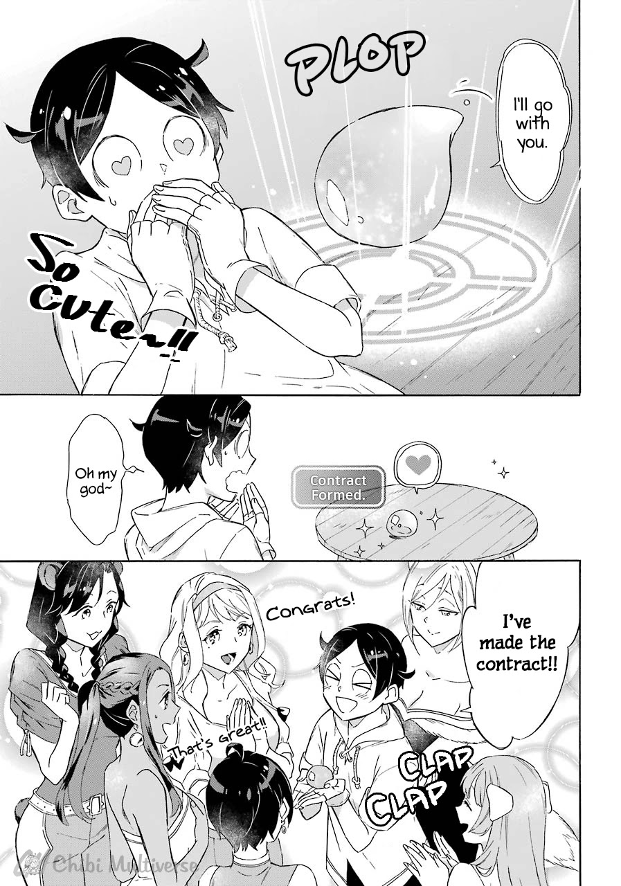 Mezase Gouka Kyakusen!! Chapter 9 page 13 - Chapter 9: Holy Slime, and the Slave Trade