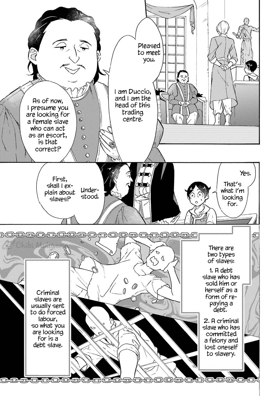 Mezase Gouka Kyakusen!! Chapter 9 page 17 - Chapter 9: Holy Slime, and the Slave Trade