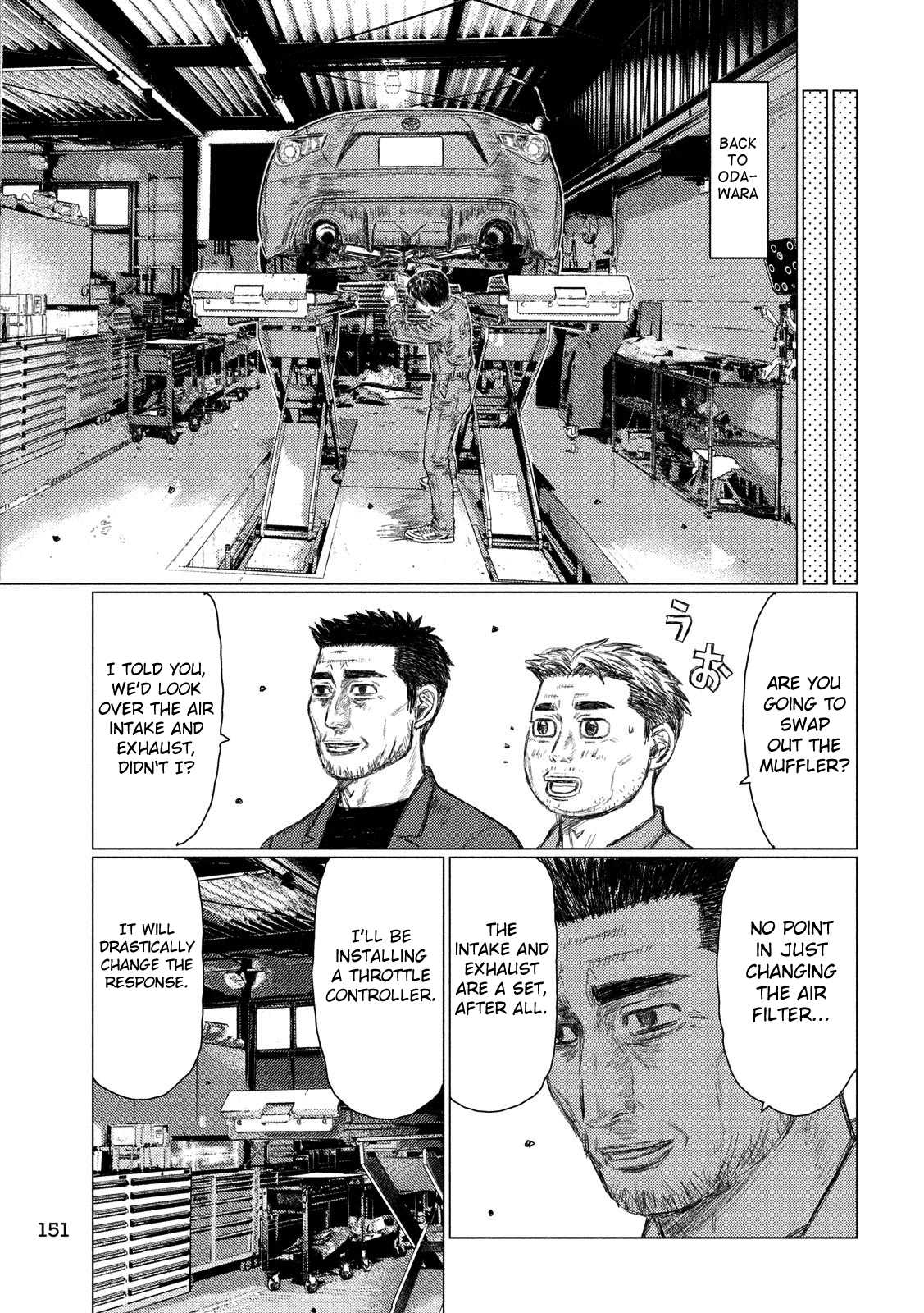 MF Ghost Chapter 48 page 13 - Chapter 48: Okuyama's Talents