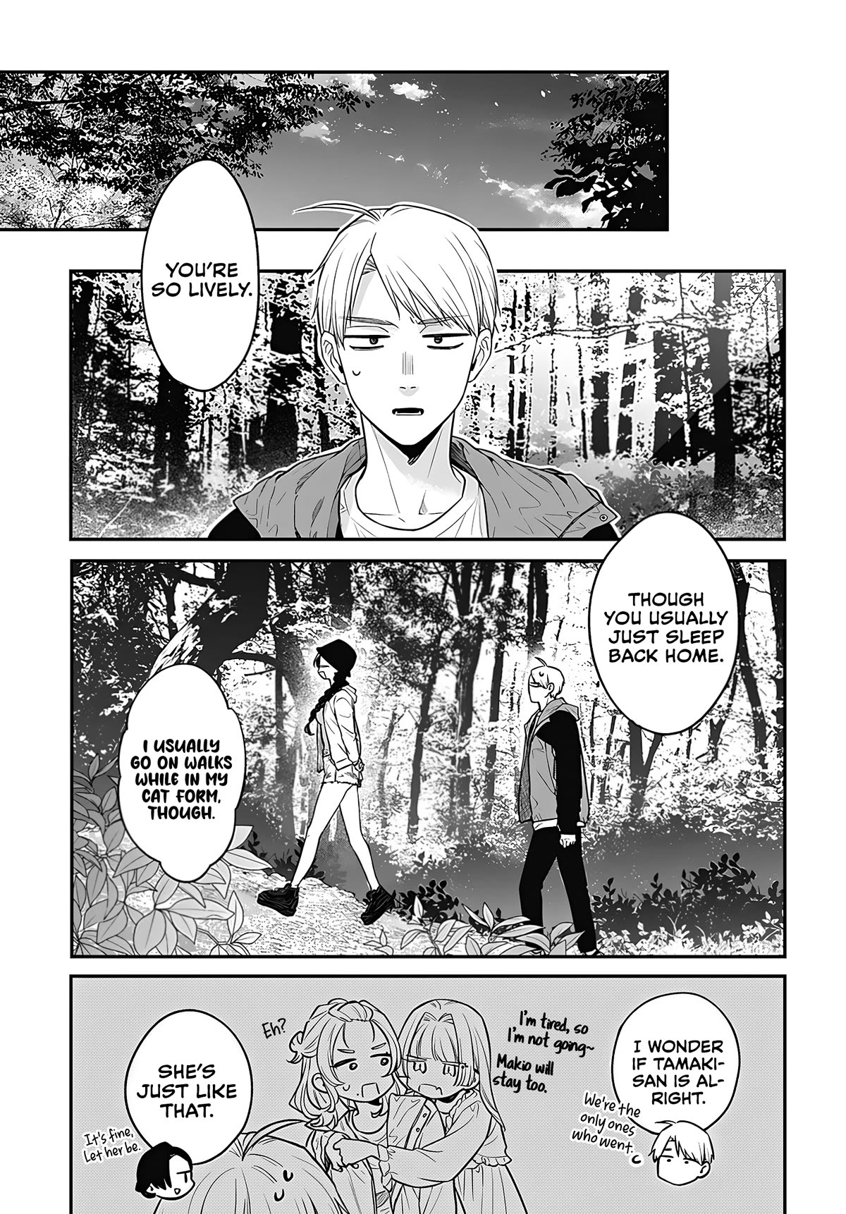 Mi-Chan Wants to be Kept Chapter 11 page 17 - Chapter 11: Being Together with You Make Me Happy