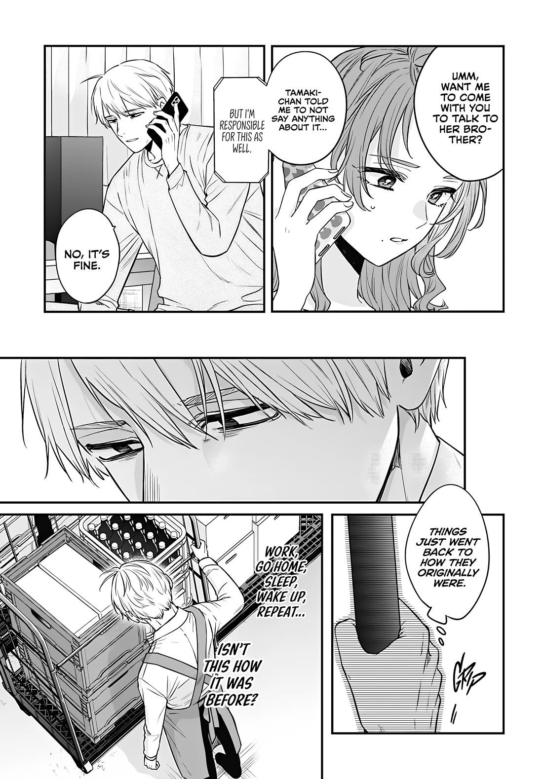 Mi-Chan Wants to be Kept Chapter 13 page 10 - Chapter 13: Let's go home together