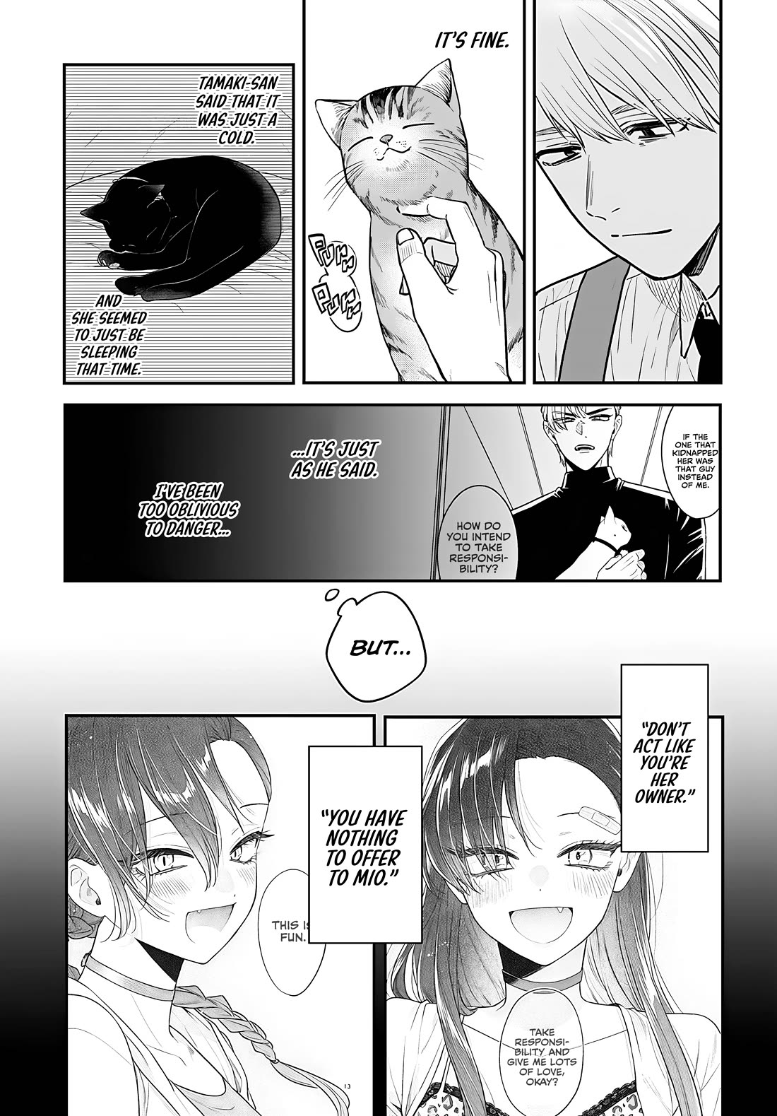 Mi-Chan Wants to be Kept Chapter 13 page 12 - Chapter 13: Let's go home together