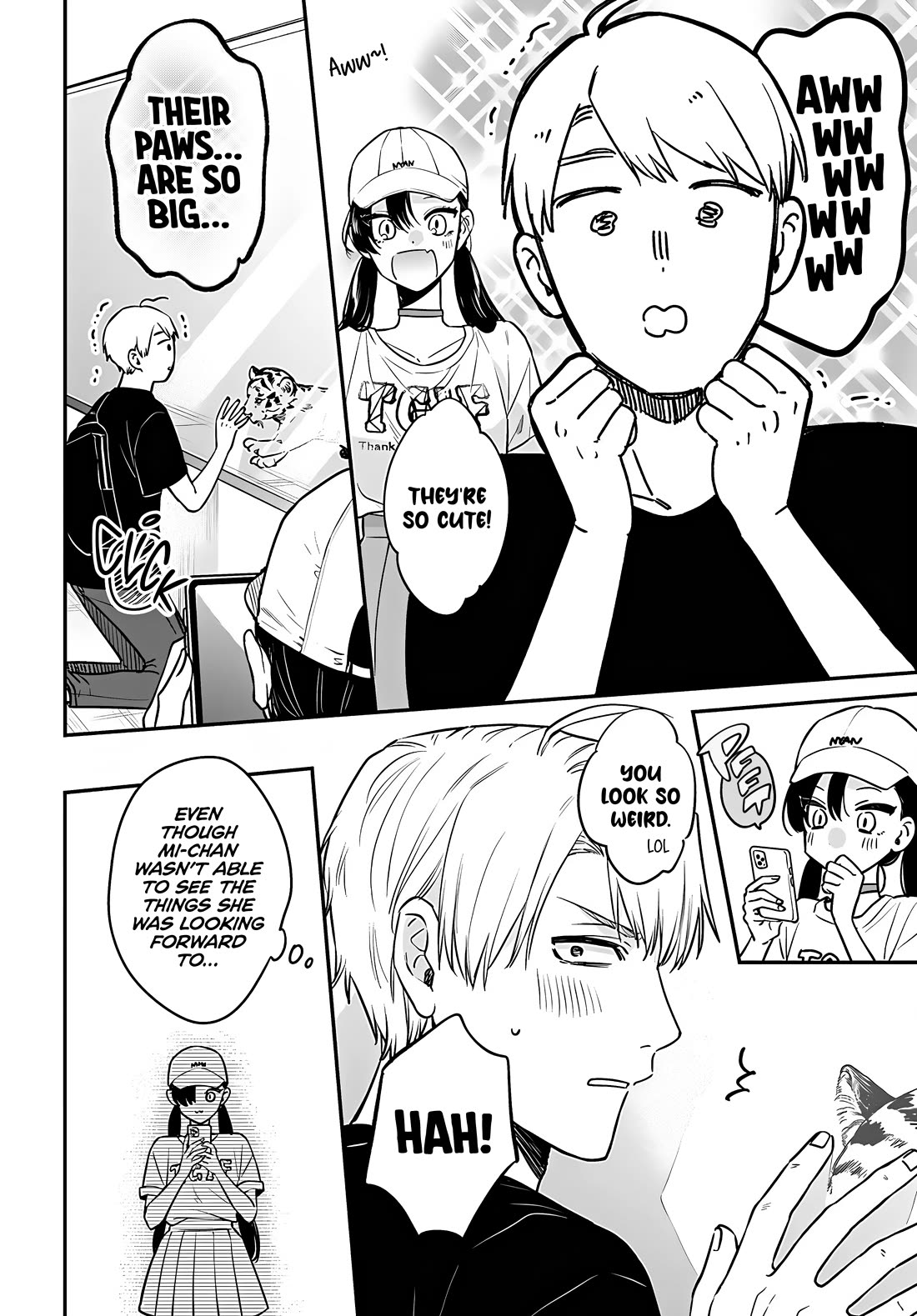 Mi-Chan Wants to be Kept Chapter 16 page 14 - Chapter 16: With Mi-chan at the Zoo