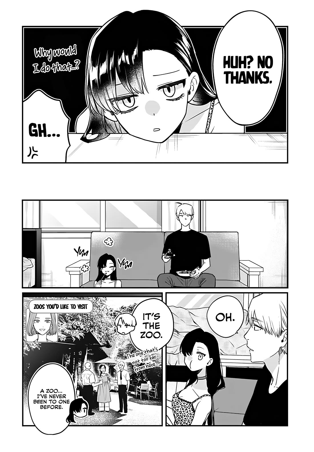 Mi-Chan Wants to be Kept Chapter 16 page 8 - Chapter 16: With Mi-chan at the Zoo