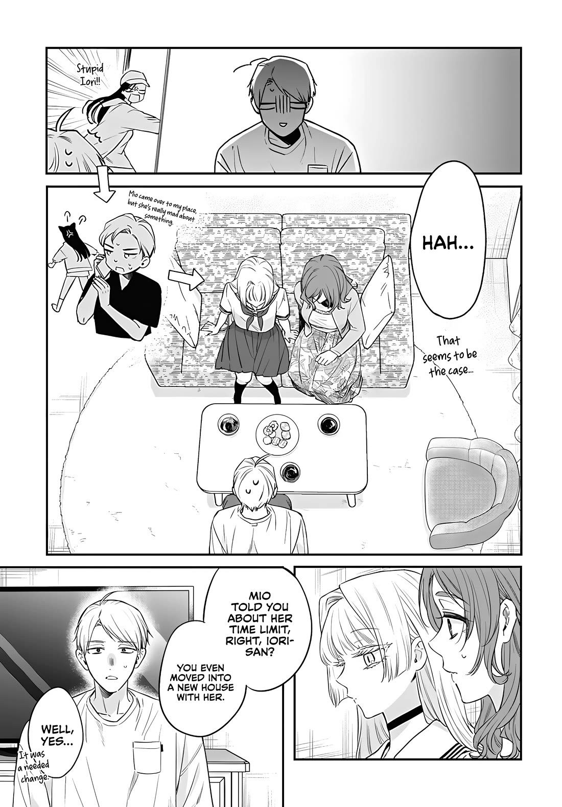 Mi-Chan Wants to be Kept Chapter 22 page 21 - Chapter 22: What’s Wrong With You