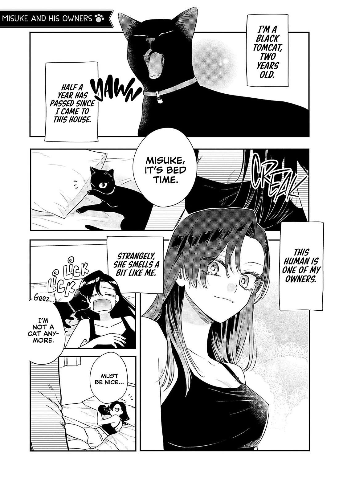 Mi-Chan Wants to be Kept Chapter 26.5 page 1 - Chapter 26.5: Misuke and His Owners