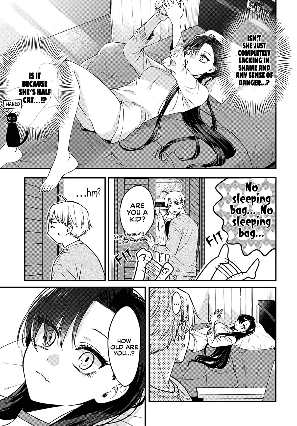 Mi-Chan Wants to be Kept Chapter 4 page 10 - Chapter 4: Cute = Cat > Beautiful girl.