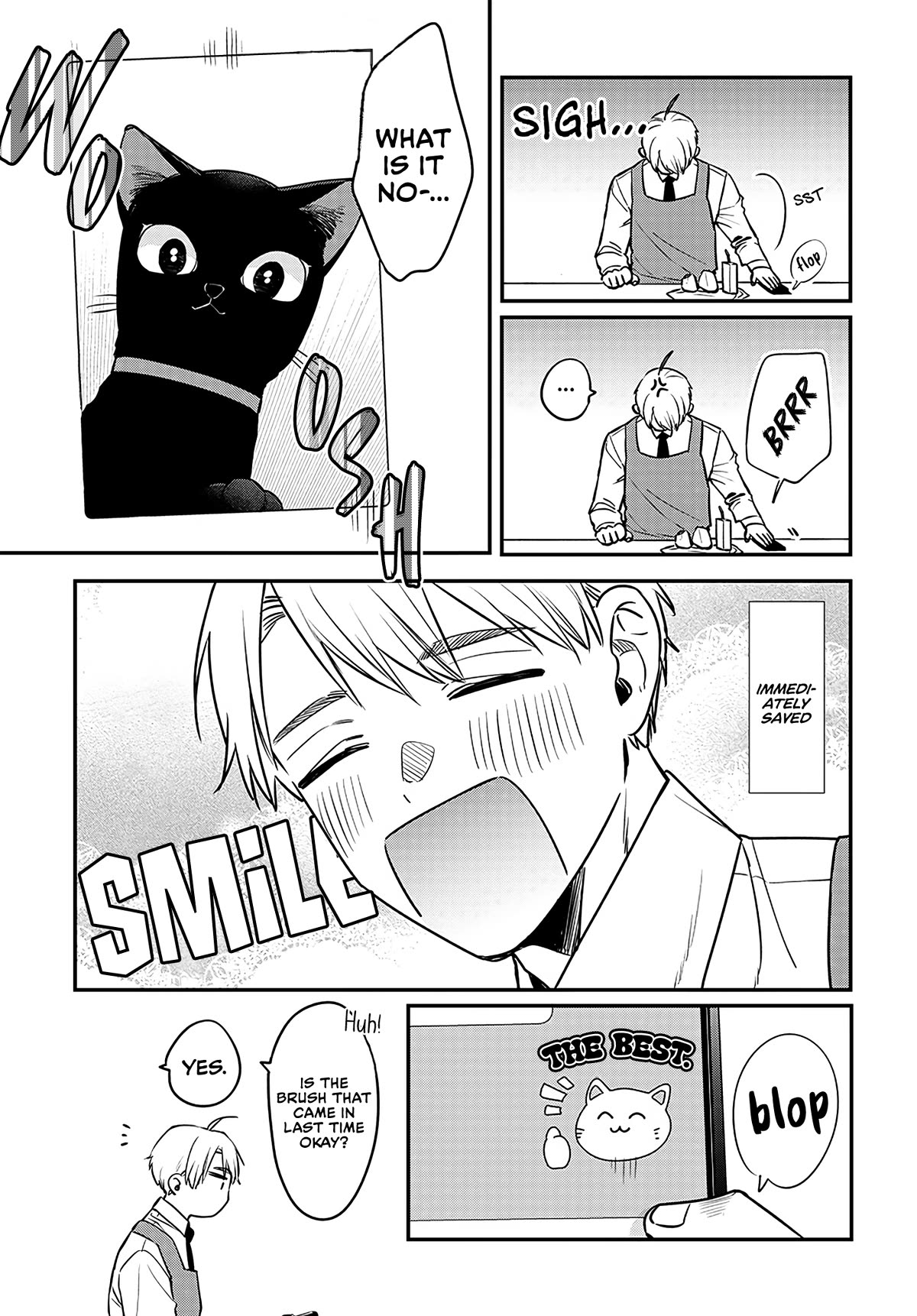 Mi-Chan Wants to be Kept Chapter 4 page 16 - Chapter 4: Cute = Cat > Beautiful girl.