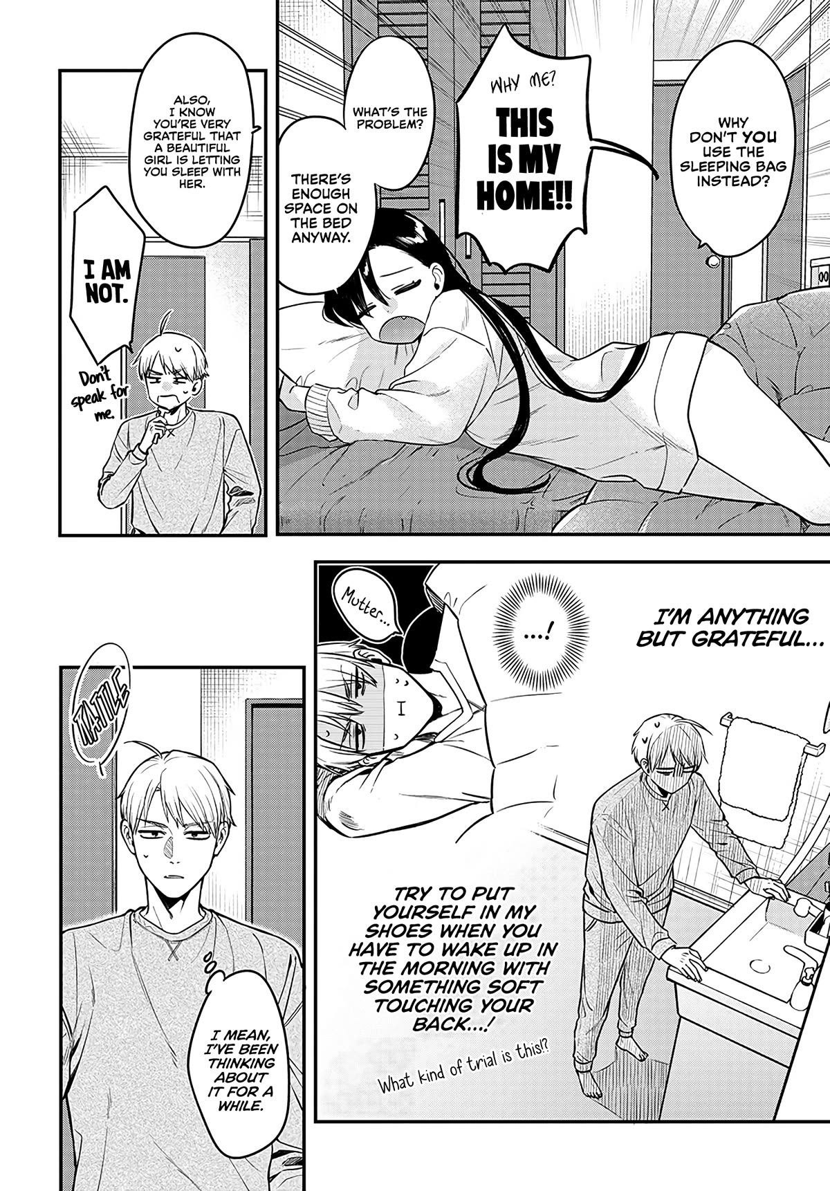 Mi-Chan Wants to be Kept Chapter 4 page 9 - Chapter 4: Cute = Cat > Beautiful girl.