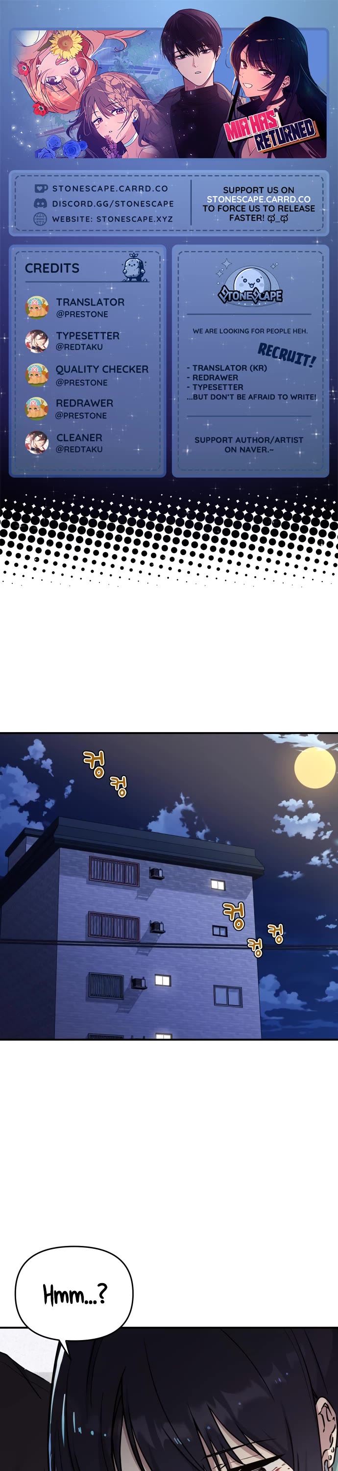 Mia Has Returned Chapter 15 page 1 - Chapter 15